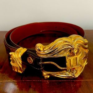 Al Beres GEMINI belt with lizard strap. Size 38 but can be adjusted.